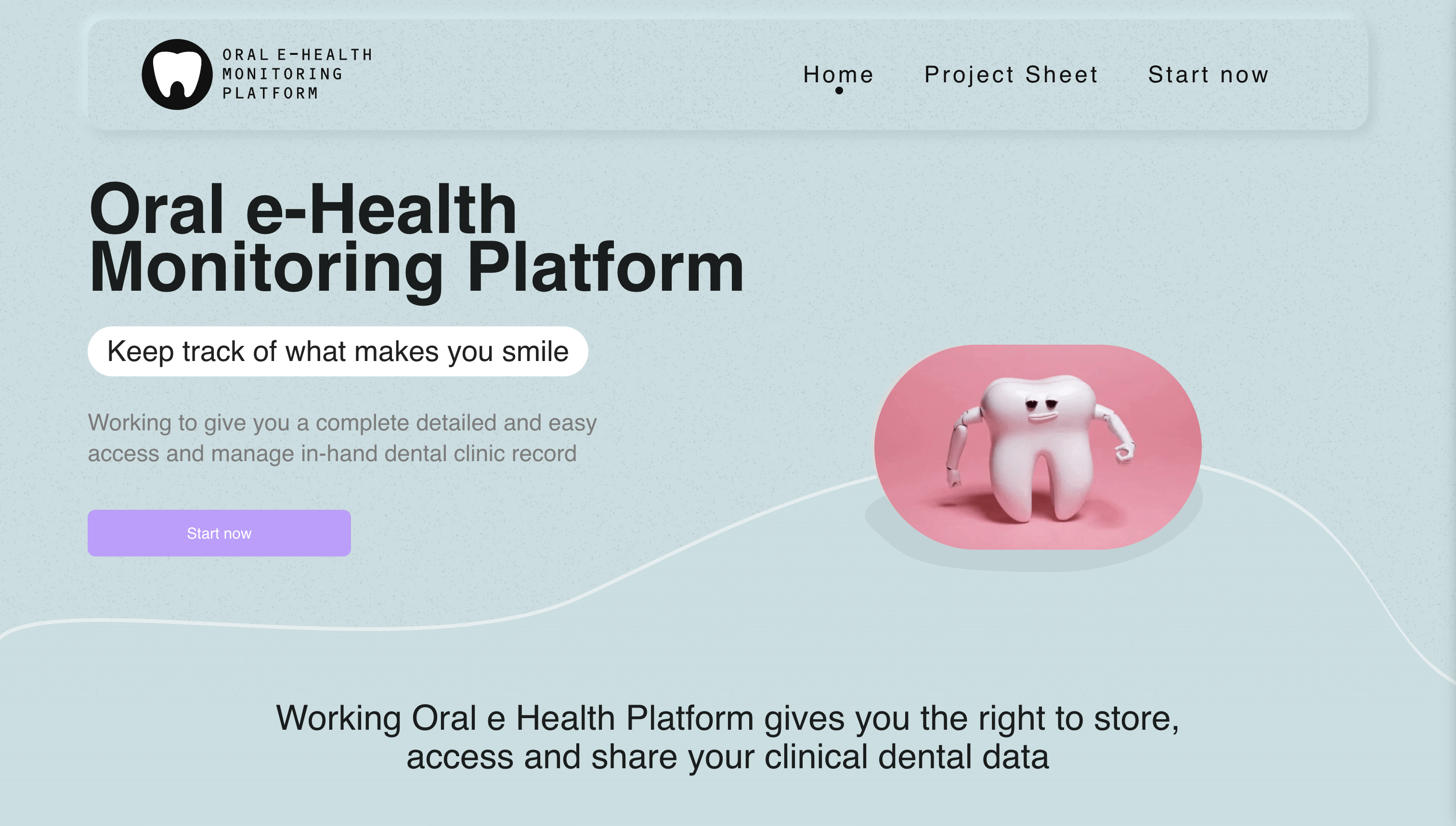 Home page